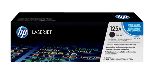 HP 125A Original Toner Cartridge Black (CB540A)