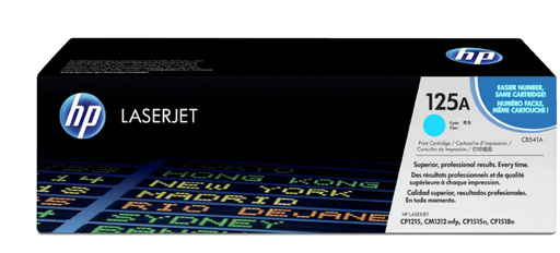 HP 125A Original Toner Cartridge Cyan  - CB541A