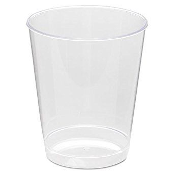 ADY Plastic Cups , Clear , 6oz ( Pack of 50)