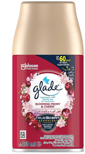 Glade Automatic Spray Refill Blooming Peony & Cherry Air Freshener 269ml