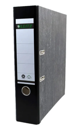 LEITZ Broad Box File , Marble - F/S, Black
