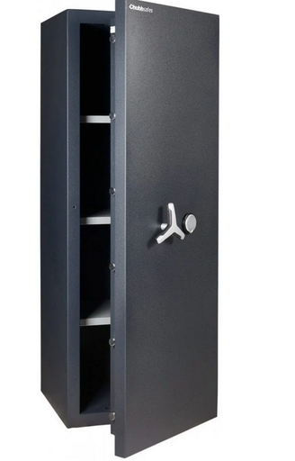 Chubbsafes Duoguard Grade 1 T2 Model 445 Burglar and Fire Safe Resistant , 1 KEYLOCK + 1 DORMAKABA LOCK  WITH LOCKING