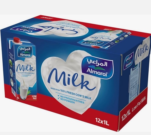Almarai Long Life UHT Low Fat Milk 1L (Case of 12)