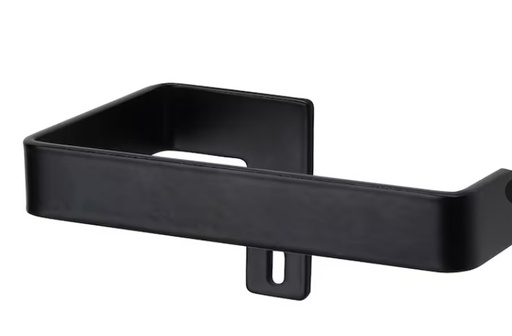 IK Toilet Roll Holder Black (SKOGSVIKEN) W13cm x D8cm x H6cm