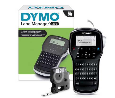 Dymo S0968960 LabelManager 280 Label Maker (D1 Tape)