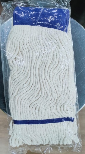 AQUA-PK Replacement Cotton Mop Heads , Loop End , White
