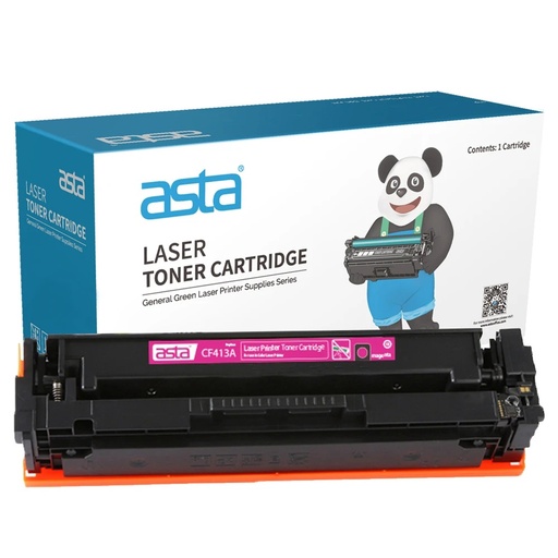 ASTA HP 410A (CF413A) Compatible Printer Toner Cartridge - MAGENTA