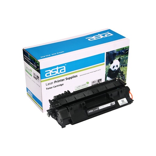 ASTA HP 80A (CF280A) Compatible Printer Toner Cartridge - BLACK