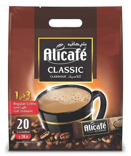 Alicafe Classic 3-In-1 Instant Coffee 20g ( Pack of 30)